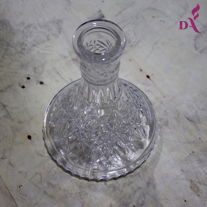 Shisha Flask DAH - Crystal Clear Cut 4